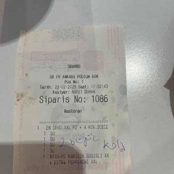 Eksik Malzeme Ve Pişmemiş Pizza Sorunu