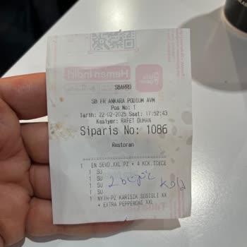 Eksik Malzeme Ve Pişmemiş Pizza Sorunu