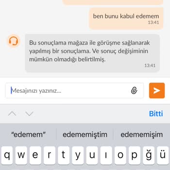 Teslim Edilmeyen Sipariş Ve Geri Ödenmeyen Ücret