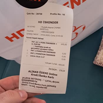 Eksik Ve Soğuk Siparişe Çözüm Yok!