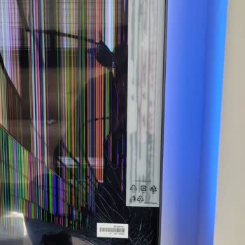 Hasarlı Philips TV İçin Çözüm Bekleyen Müşteri