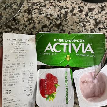 Bozuk Activia Yoğurt Deneyimi