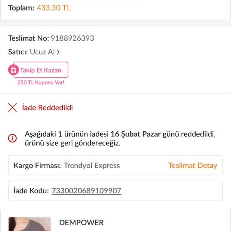 Ucuz Al Bozuk Ürün İadesinde Müşteri Mağduriyeti!