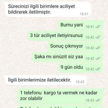 Getmobil'den Alınan Telefonun Kargolanmaması Ve İletişim Sorunları