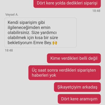 Sipariş İptali Ve Müşteri Hizmetleri Sorunu