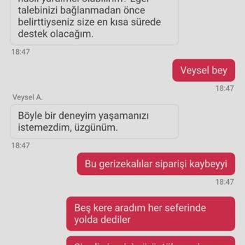 Sipariş İptali Ve Müşteri Hizmetleri Sorunu