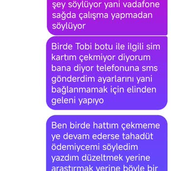Vodafone Çekim Sorunları Ve Müşteri Hizmetleri Hayal Kırıklığı