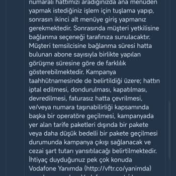 Vodafone Çekim Sorunları Ve Müşteri Hizmetleri Hayal Kırıklığı