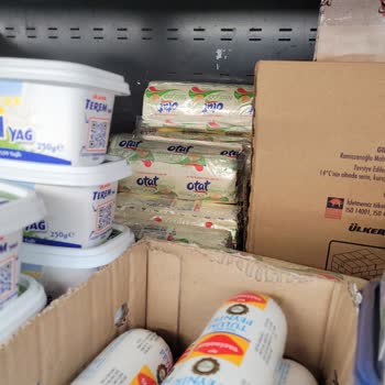 Bafra BİM Mağazasında Ürün Saklama Sorunu