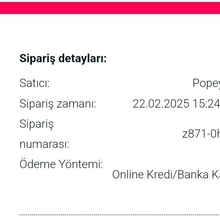 Kimliksiz Kurye Ve Teslim Edilmeyen Sipariş Sorunu