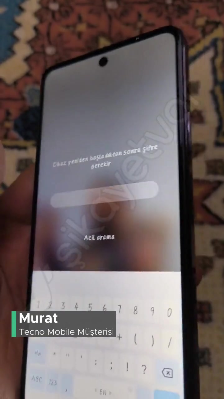 Tecno Spark Şifre Soruyor videonun kapak resmi