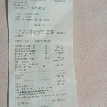 A101 Market Ürünleri Kalite Sorunu