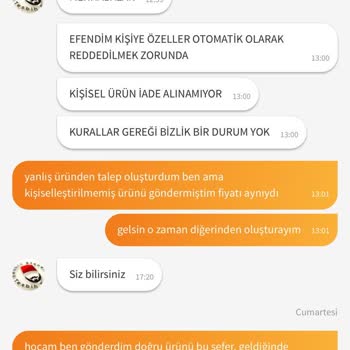 Kişiselleştirilmiş Ürün Bahaneleriyle İade Reddi