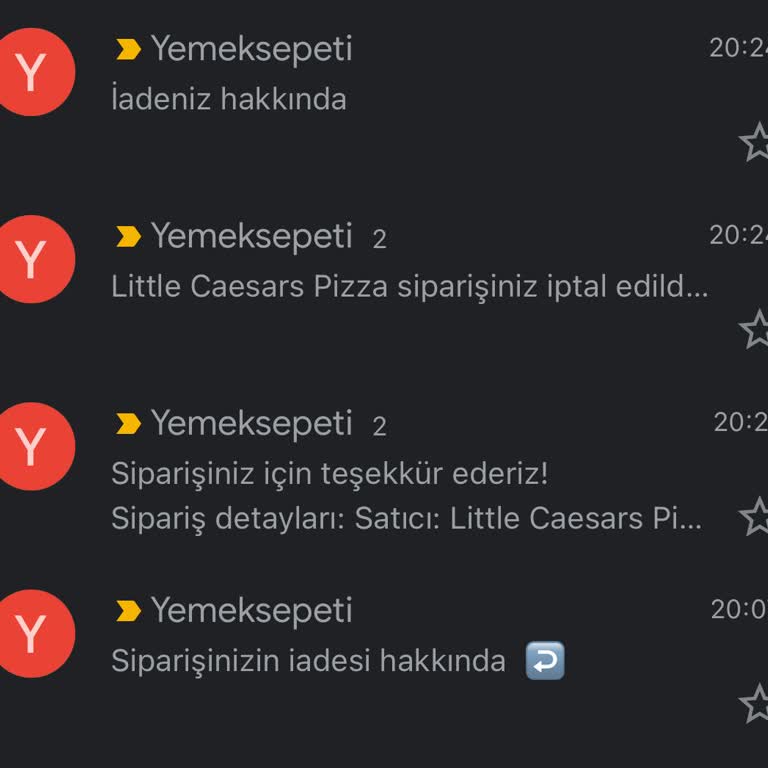 Hizmetin Yetersizliği Ve İptal Edilen Siparişler