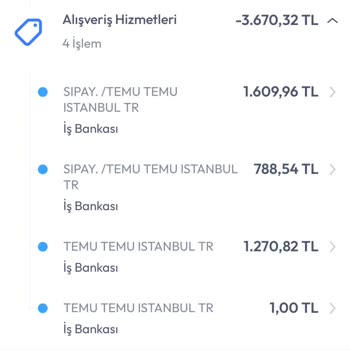 Temu'dan İptal Edilen Alışverişin İadesi Sorunu