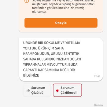 Pahalı Kramponun Kısa Sürede Hasar Görmesi