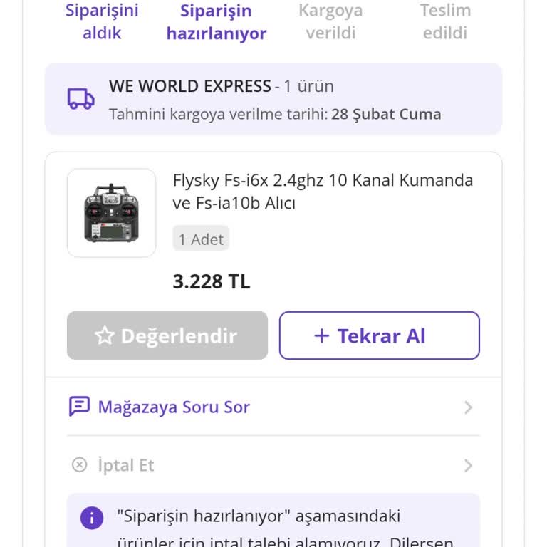 N11'de Yurt Dışı Ürün Ve İptal Sorunu