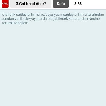 Bahis Kuponum Haksız Yere Kaybettirildi!