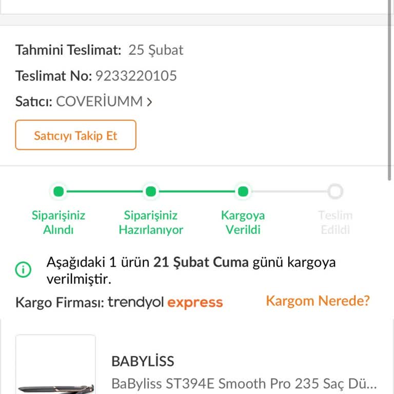 Trendyol Express İle Hatalı İade Mağduriyeti
