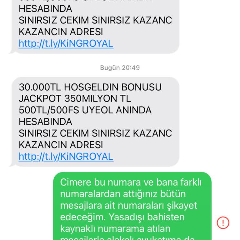 Vodafone'un Kişisel Verileri Koruyamaması Ve İstenmeyen Reklam SMS'leri