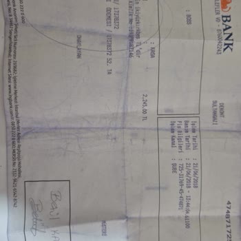 Banka Dekontları Mahkeme Sürecimi Tehlikeye Atıyor!