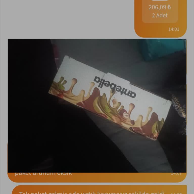 Eksik Teslimat Ve İletişim Sorunu