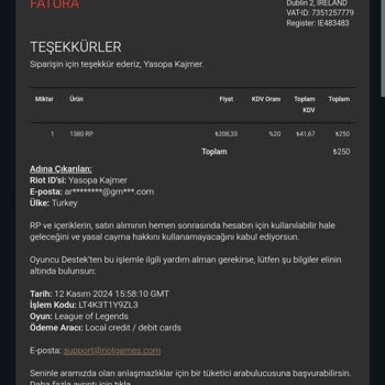 Riot Games Unfairly Banned My Account – No Support or Explanation