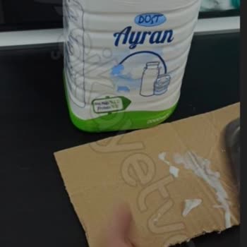 Ayranda Cam Parçası Tehlikesi!