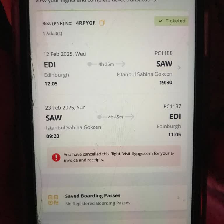Pegasus'ta İptal Edilen Uçuşlar Ve Ekstra Maliyetler