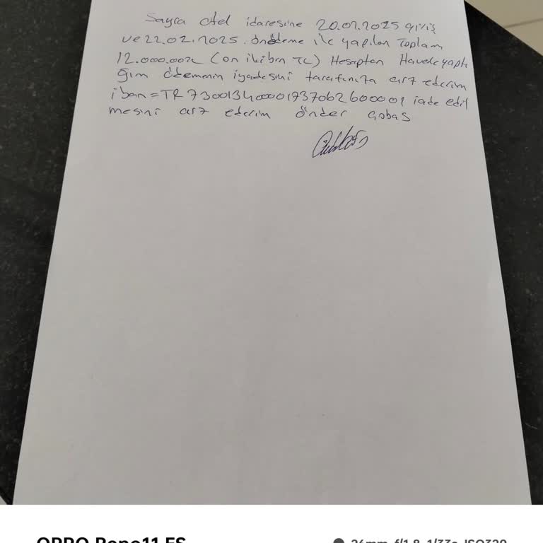 Rezervasyon Sonrası Hayal Kırıklığı: İade Sorunu