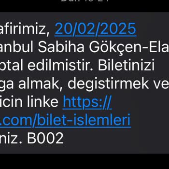 Kar Nedeniyle İptal Edilen Uçuş İçin Kesinti Talebi