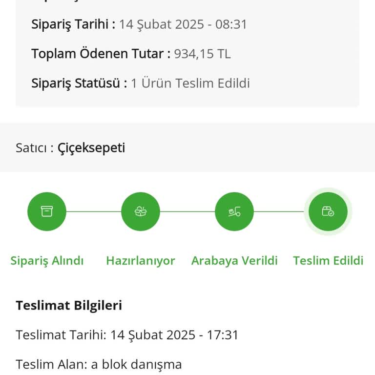 Para İadesi Ve İletişim Sorunları
