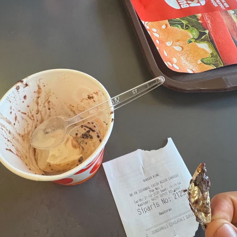 Burger King Suflede Metal Jelatin Şoku