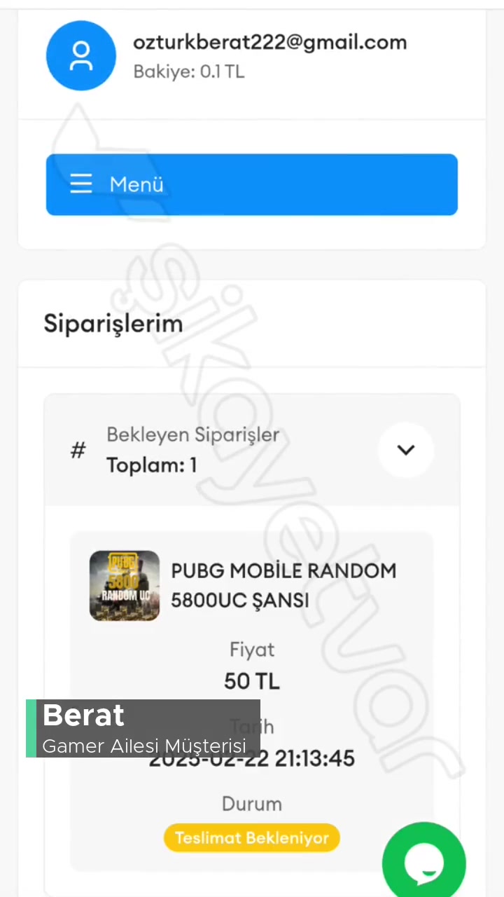 Gamer Ailesi UC İstiyorum Bu Benim Hakkım! videonun kapak resmi