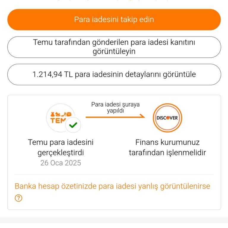 İptal Edilen Siparişlerin İade Sorunu