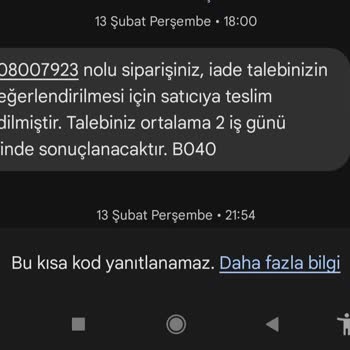 Yanlış Beden Bilgisi Ve Geciken İade Süreci