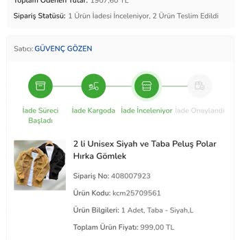 Yanlış Beden Bilgisi Ve Geciken İade Süreci