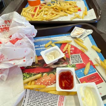 Burger King'de Sosun İçinden Kıl Çıktı: Hijyen Standartları Sorgulanıyor