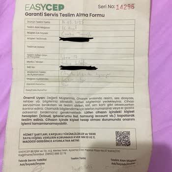 Teknik Servis Sürecinde Yetersiz İletişim Ve Tekrarlayan Cihaz Sorunları