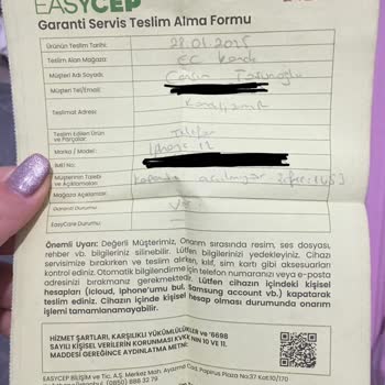 Teknik Servis Sürecinde Yetersiz İletişim Ve Tekrarlayan Cihaz Sorunları