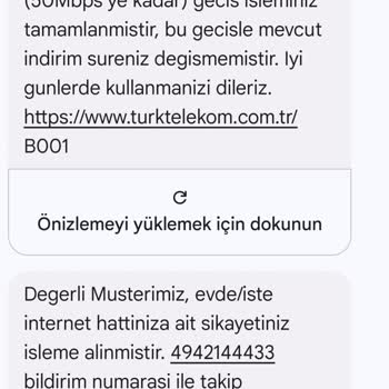 İnternet Sorunu Ve Yetersiz Müşteri Hizmetleri