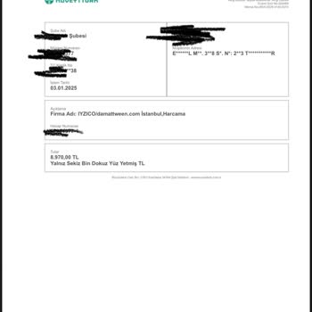 Damat Tween'den Kaban Siparişi Ve İade Sorunu