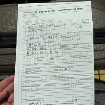 THY İle Bagaj Hasarı Ve Müşteri Hizmetleri Hayal Kırıklığı