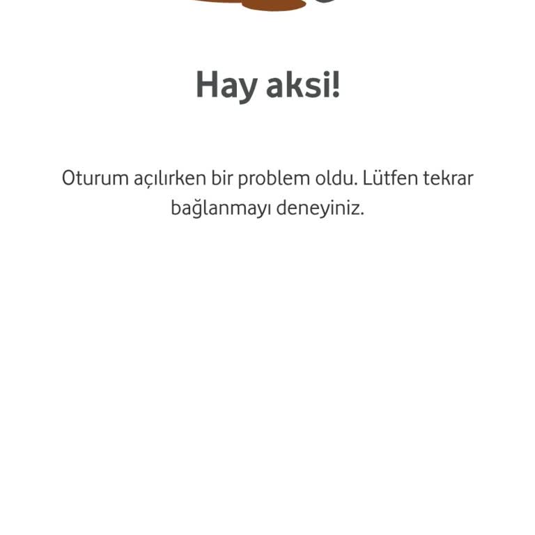 Vodafone Yanımda Uygulaması Kullanım Sorunları