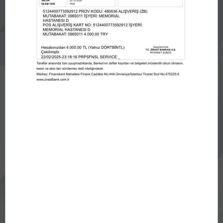 Hastane Ücret İadesinde Sorumsuzluk Ve Mağduriyet