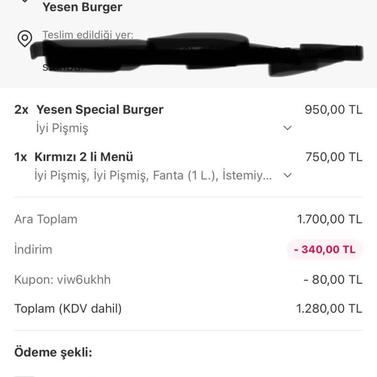 Geç Teslimat Ve Soğuk Yemek Deneyimi
