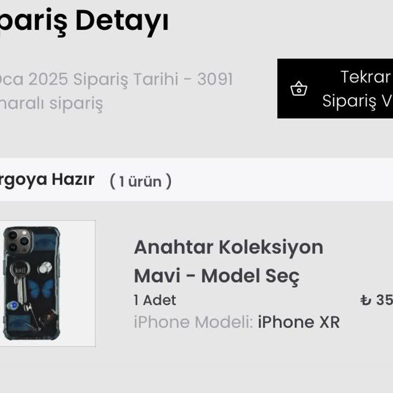 Siparişim Kargoya Verilmiyor