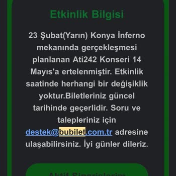 ATİ242 Konserinin Ertelenmesi: Planlarımı Altüst Eden Belirsizlik