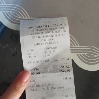 Şok Market'ten Alınan Çürük Mantar Şikayeti