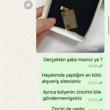 Yanlış Sipariş Ve Kötü Müşteri Hizmeti